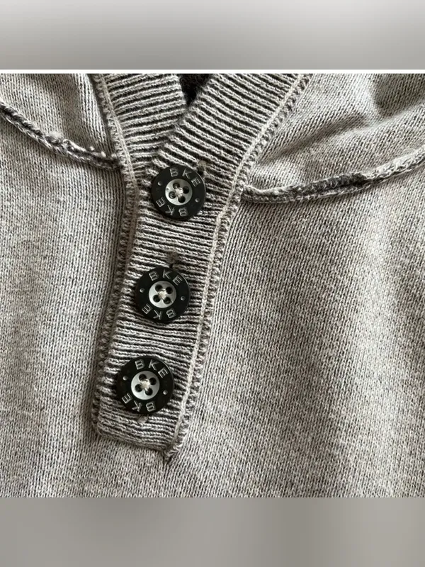 BKE Hoodie Sweatshirt / Sweater Size Large Brown and Creams - Image 4