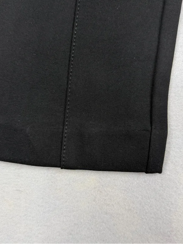 Anne Klein Black Pull On Slim Ankle Pants Women's 10 Stretch NWT - Image 3