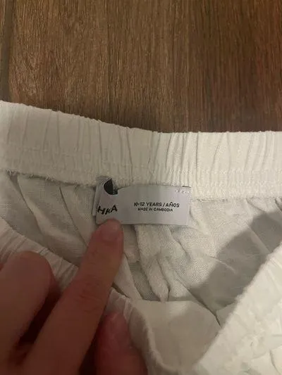 Bershka girls linen pants size 10-12 - Image 2