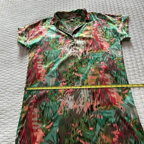 Victoria’s Secret Colorful Multi Color PJ Pajama Sleep Shirt Gown Sz M Medium - Image 4