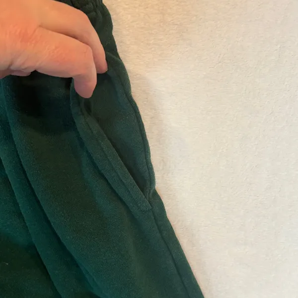 Garage Deep Green Joggers - Image 3