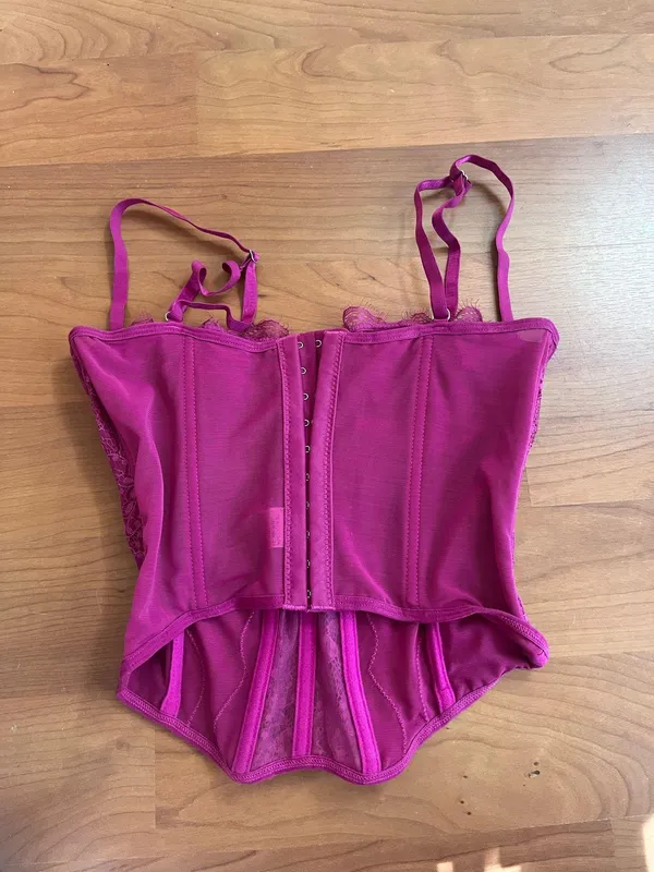 Amazon Purple Corset Top - Image 3