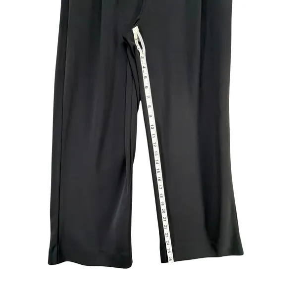 Cuts Clothing Essential Pant S Short Black Pleated Wide Leg Business Trouser NEW - Image 9
