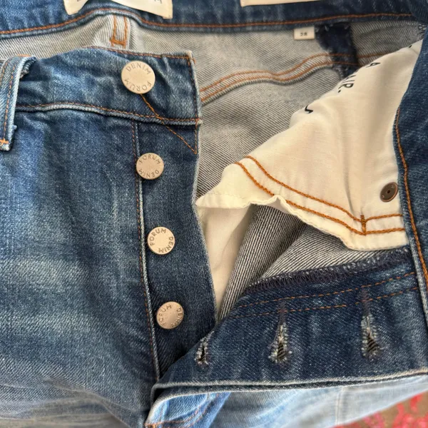 Denim Forum Arlo High-Rise Aritzia Straight Jeans - Image 7