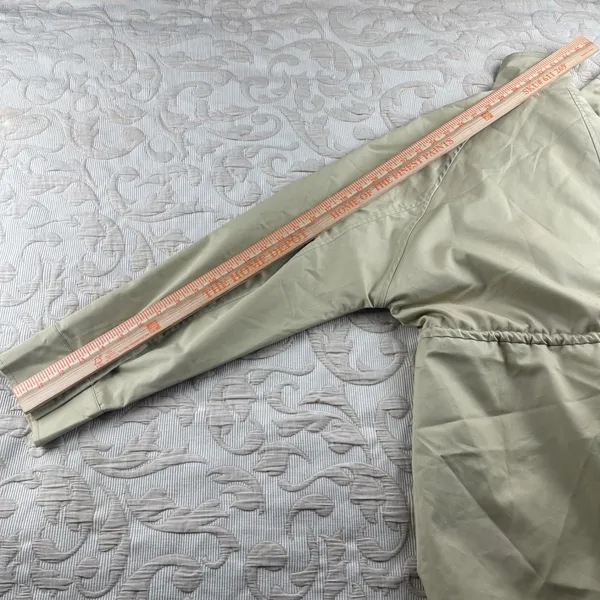 A New‎ Day Women's Tan Utility Anorak Jacket Snap Front Cinched Waist Size L NEW - Image 9