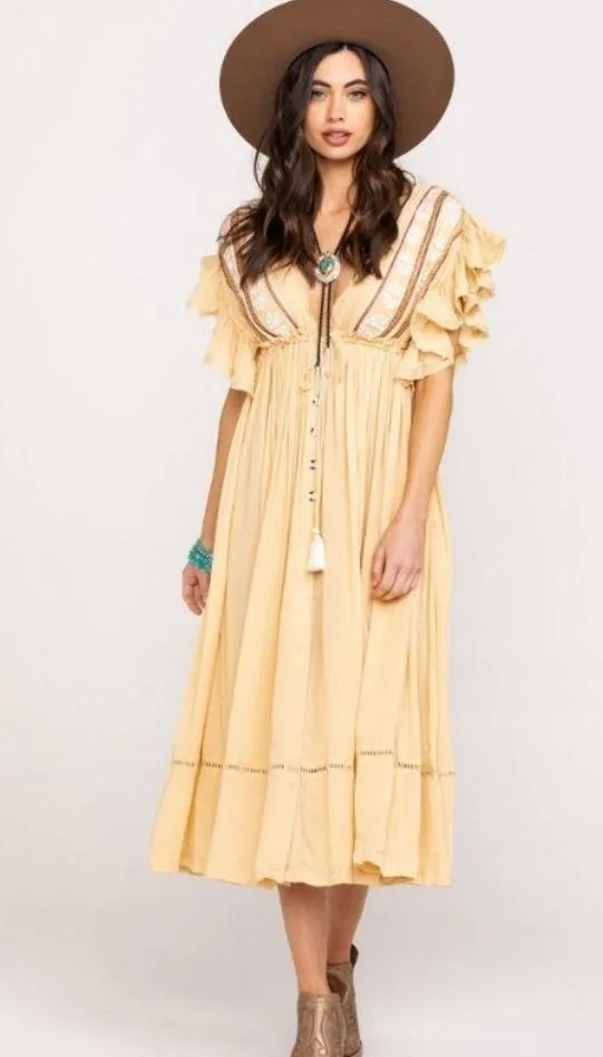 Free People Will Wait For You Midi Dress - Image 5