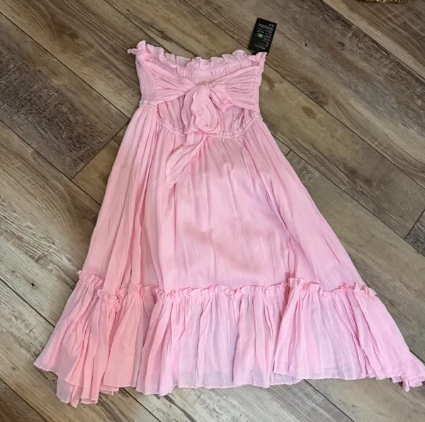 Pink boho dress - Image 4