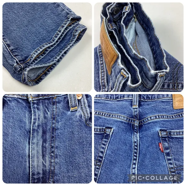 Levi’s 514 Medium Wash Men’s Straight Leg Jeans 30 x 34 Fair Condition - Image 4