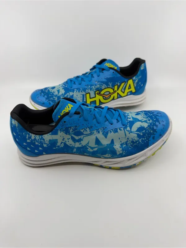 Hoka Crescendo XC racing shoes in the "Diva Blue / Evening Primrose" SZ 10.5 - Image 6