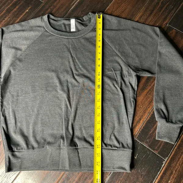 Terry cotton drawstring sweatpants & long sleeve sweatshirt Los Angeles Apparel - Image 4