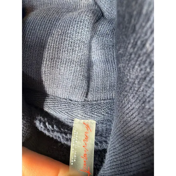 Free People Movement Women's A Cut Above Hoodie Navy Large NWT ($128 Retail) - Image 4