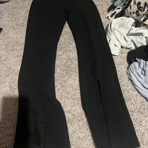 Cider small high waist‎ black pants - Image 3