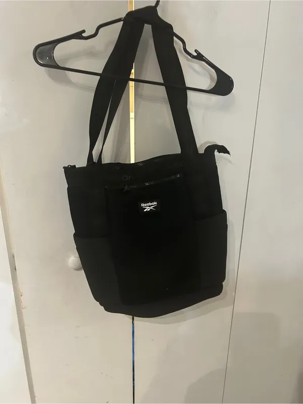 Reebok Black Mesh Front Tote - Image 2
