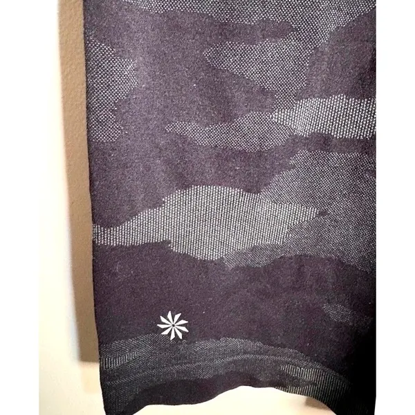 Athleta Speedlight Camo Racerback Tank Black Grey Women's Size Small‎ - Image 5