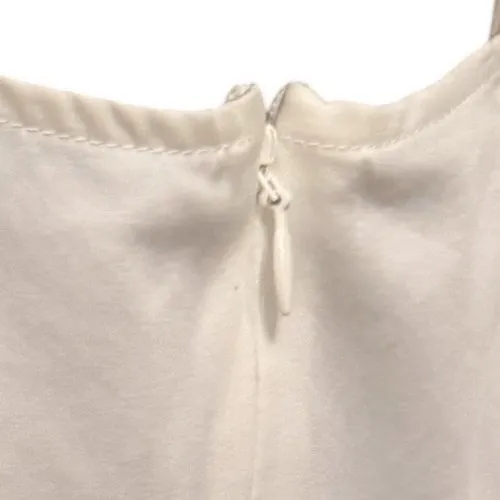 Antonio Melani Ivory Connie Blouse Woven Pleated Puff Sleeve Top 9190M312 Size 2 - Image 4