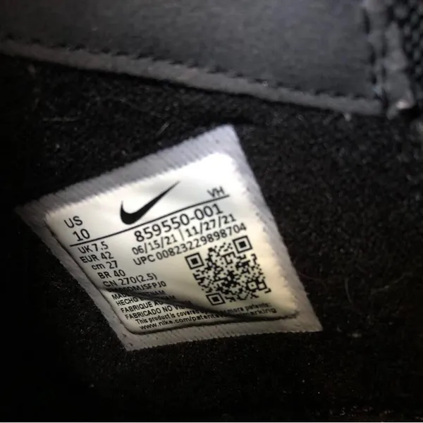 Nike Air Max Thea Mid Boot Black/Reflect Silver 859550-001 Women's Shoes 10 - Image 9