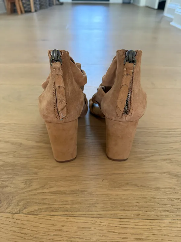 Splendid Nando Suede Block Heels - 8 - Image 4