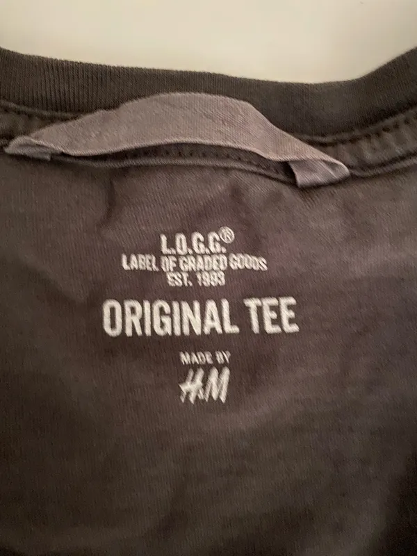 LOGG Original Tee by H&M T-shirt Size S - Image 3