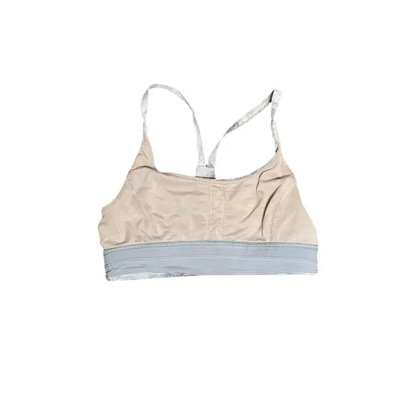 Lululemon Sport Bra Train Times Gray Size 6 Medium Support Mesh Yoga Gym - Image 7