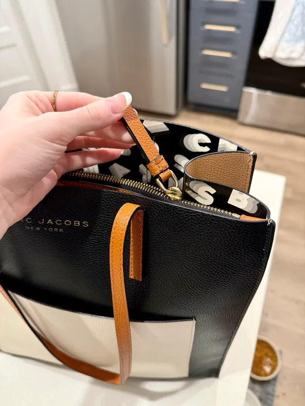 Marc Jacobs Leather Tote - Image 6