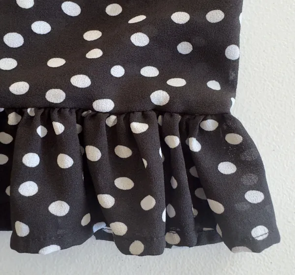 Princess Polly Her Jewel Mini Wrap Dress Polka Dot Adjustable Spaghetti Straps 4 - Image 10