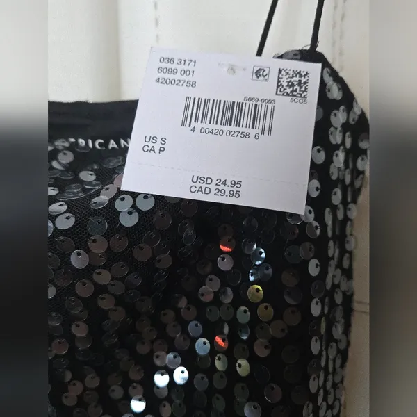 American Eagle Sequin Cami - Image 3