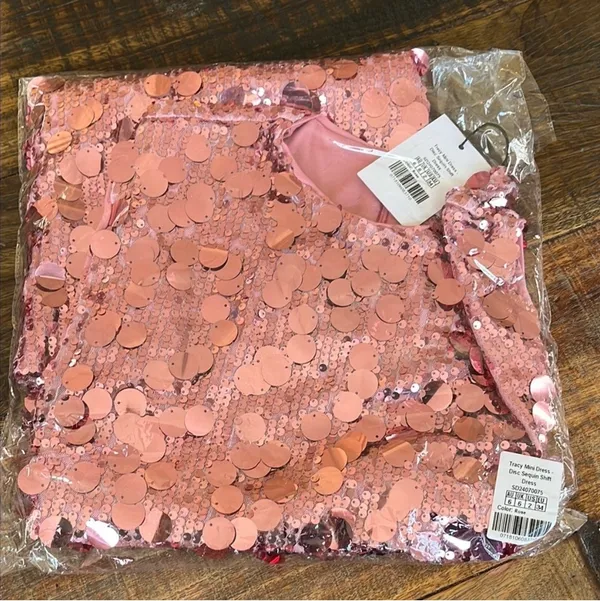 Showpo Mini Dress Pink - Image 4