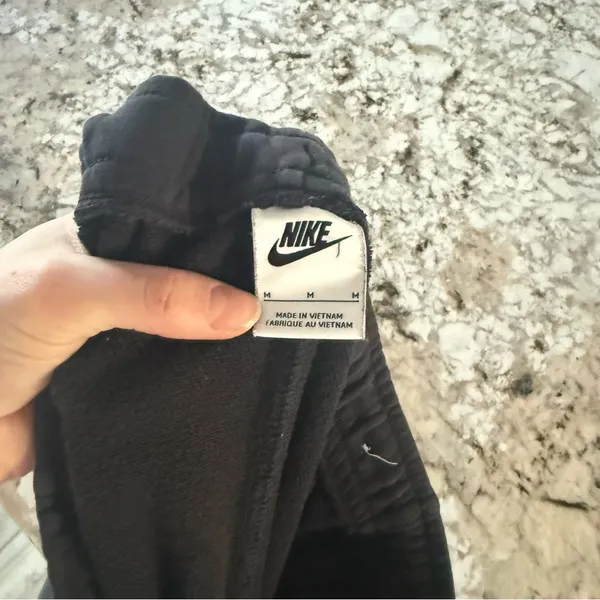 Nike Black Lightweight Jogger Pants Size Medium - Image 6