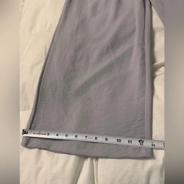 Sorella Wide Leg Light Gray Pants - NWT - Size S - Can fit larger - Image 11