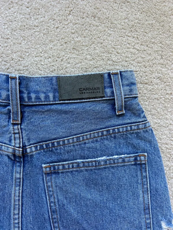 Carmar Denim RhineStone Skirt - Image 5