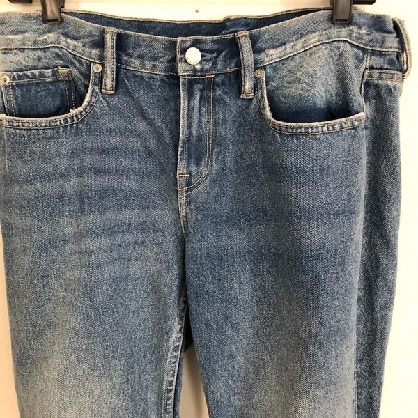 All Saints Mazzy Embroidered Blue Jeans W29 - Image 9
