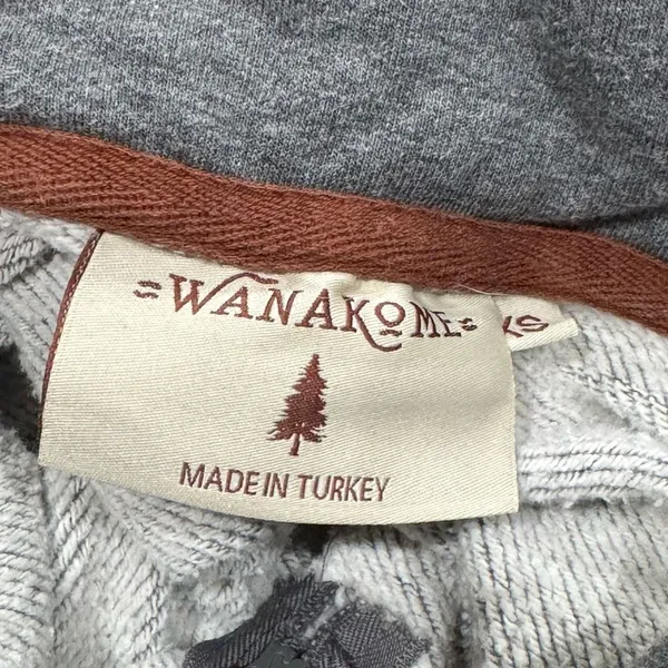 Wanakome Grey Pullover Quarter Zip Sweatshirt Women’s XS - Image 2