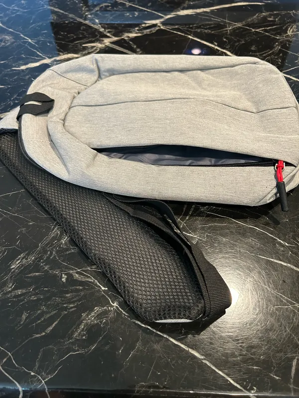 Gray Sling Bag Crossbody Backpack - Image 3