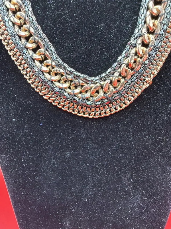 Layered Statement Necklace Multi - Image 2