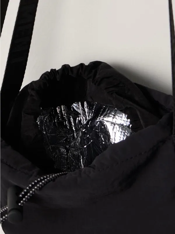 Free People Dusk to Dawn Quencher Sling Bag $68 black NWT - Image 4