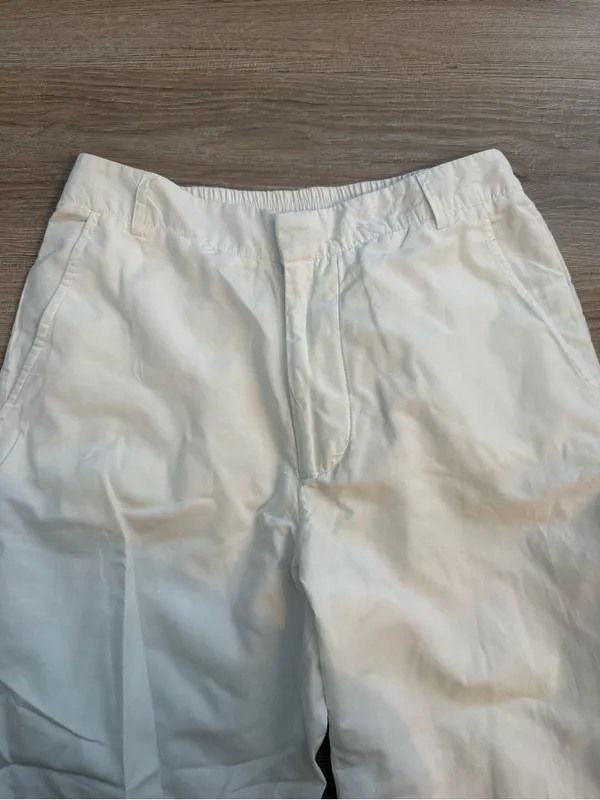 Roller Rabbit White Wide Leg Cropped Pants Size XS - Image 2
