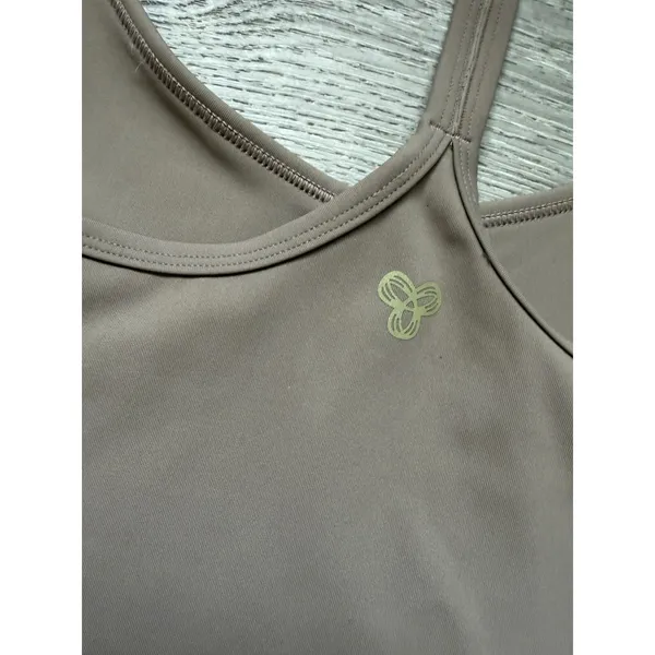 NWT Aritzia Golden TNA PowerSculpt Court Tennis Mini Dress S Turner Taupe - Image 8
