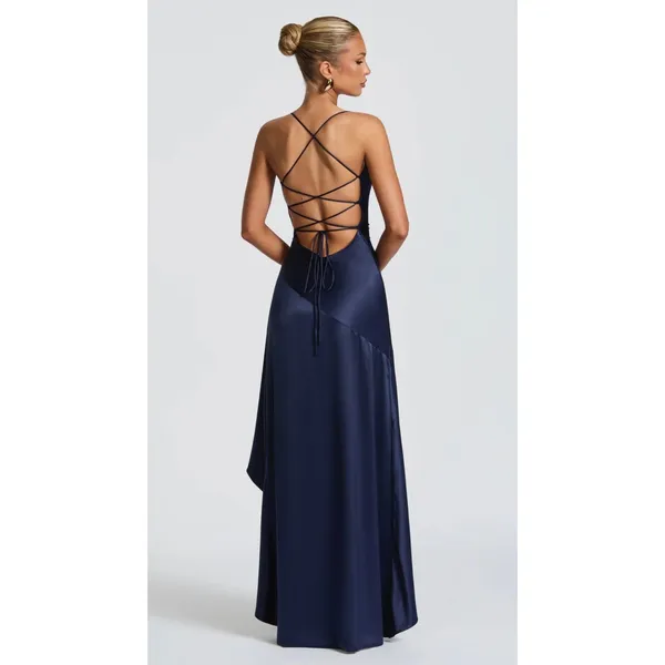Babyboo SAMIRA MAXI DRESS - NAVY NWT Size Small - Image 4