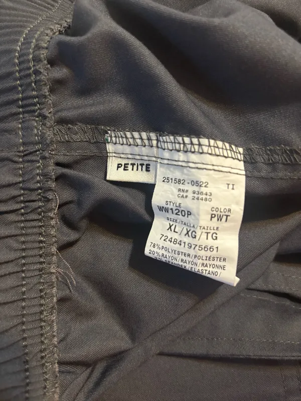 Cherokee Scrub Pants XL Women’s - Image 2