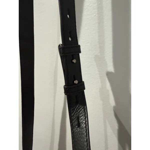 Lucky Brand Jeun Hobo Bag Black Knot‎ Adjustable Strap Crossbody W - Image 8