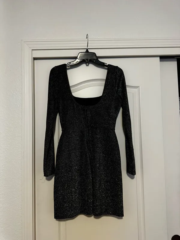 Black and sliver sparkly dress Altard state - Image 2