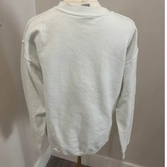 Taylor Swift The Eras Tour Graphic Sweatshirt White Gildan Heavy Blend Medium - Image 4