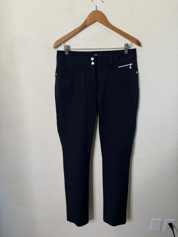 Daily Sports Ladies Miracle Zip Front Golf Pants Womens Size 8 - Image 3