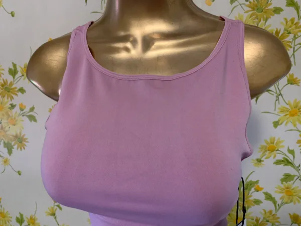Seamless Crop Top & Biker Short Set size S - Image 4