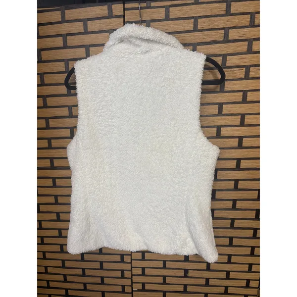 Patagonia White‎ Patagonia Los Gatos Fleece Vest Size Large - Image 2
