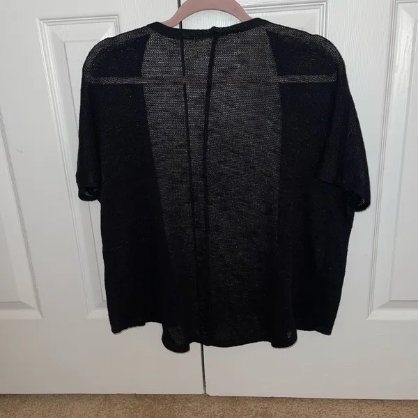 MUDD Short Sleeve black cardigan - Image 2