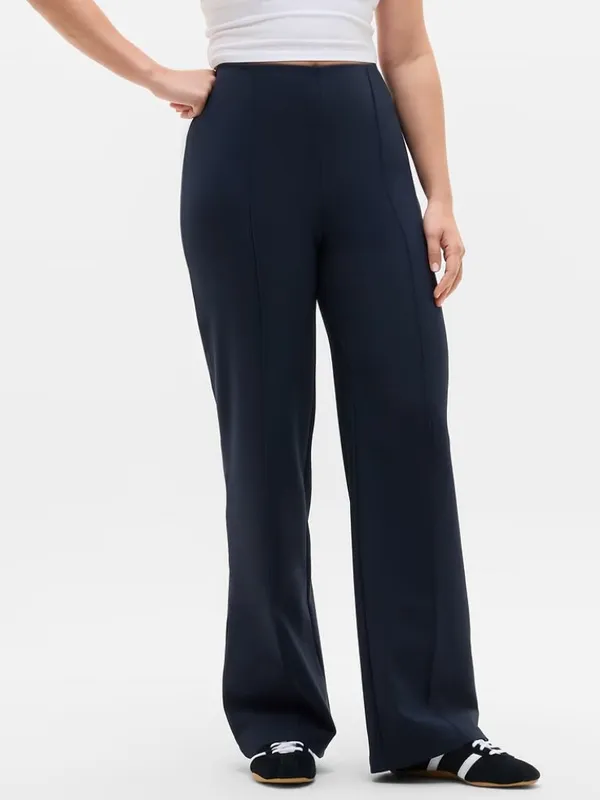 New Athleta 4 All Ways High Rise Bootcut Pant Navy Blue Size 4 Regular - Image 3