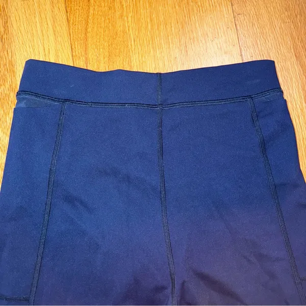 OFFLINE by Aerie Goals 7/8 Leggings Navy Blue M Activewear Athleisure Fitness - Image 13