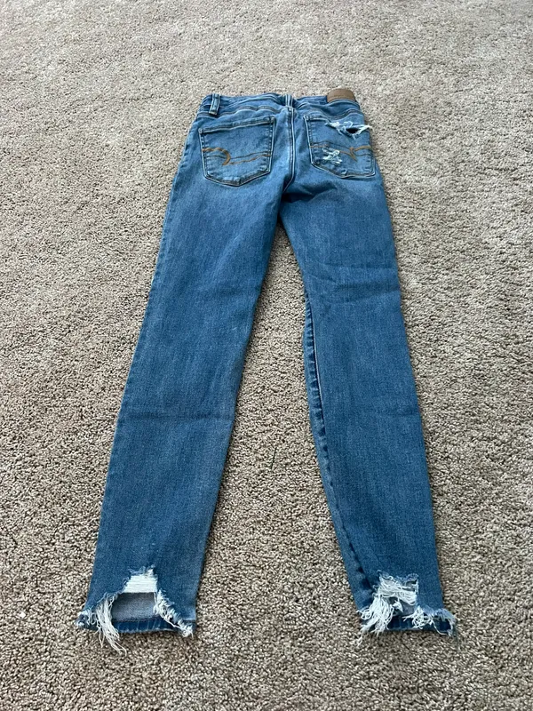 American Eagle Next Level Stretch Ripped Jeans - Image 2