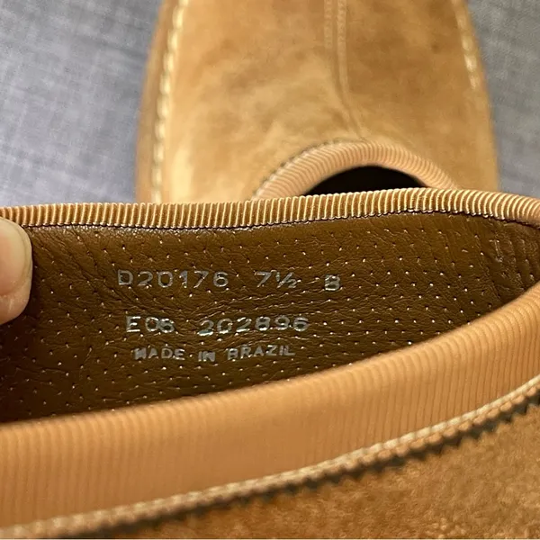 Cole Haan Suede Mules SZ 7.5B - Image 9